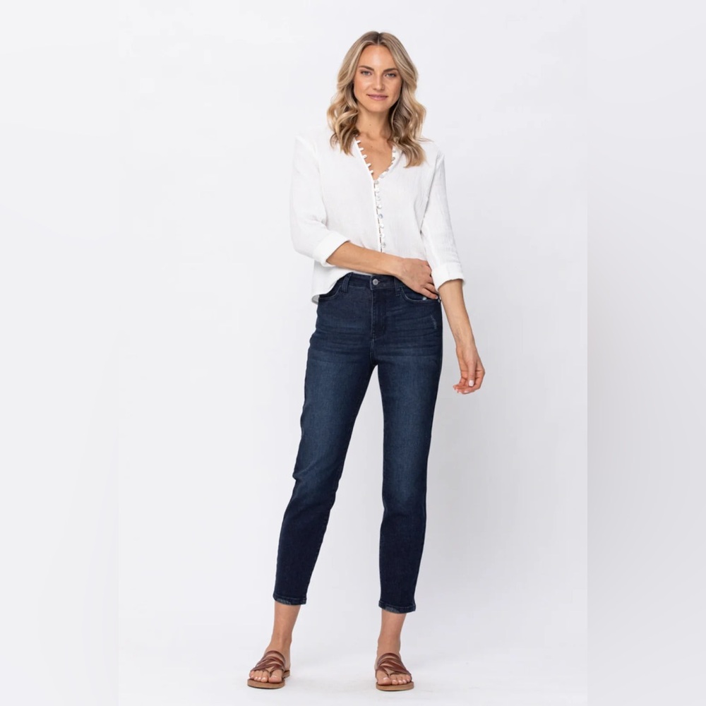 Judy Blue Cool Denim MSRP $70 - Picture 5 of 9